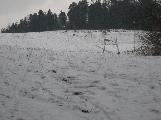 Teil der Piste