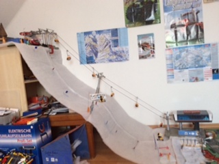 Gratbahn mit Piste