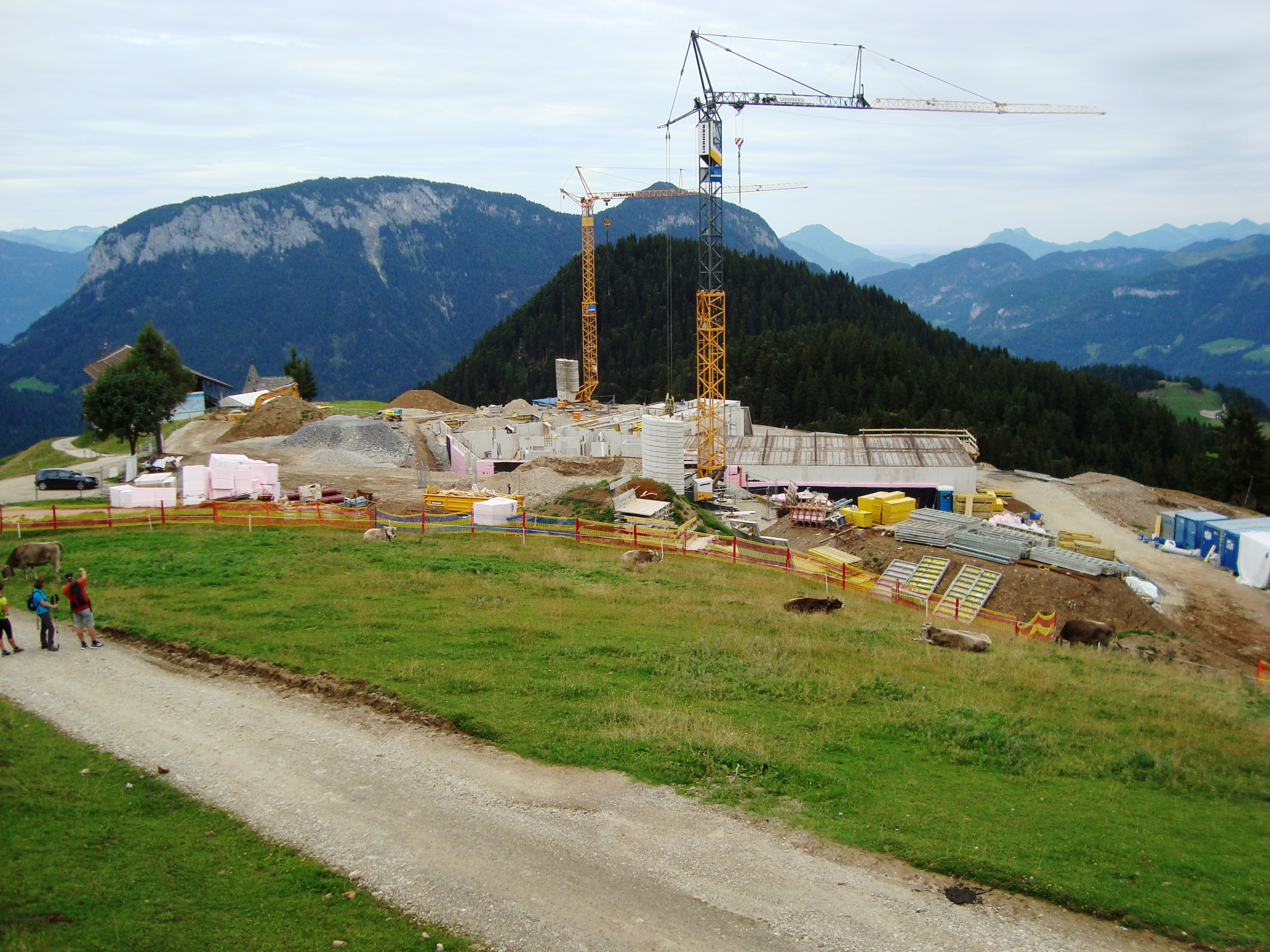 Die Skihütte Kraftalm steht nicht mehr!