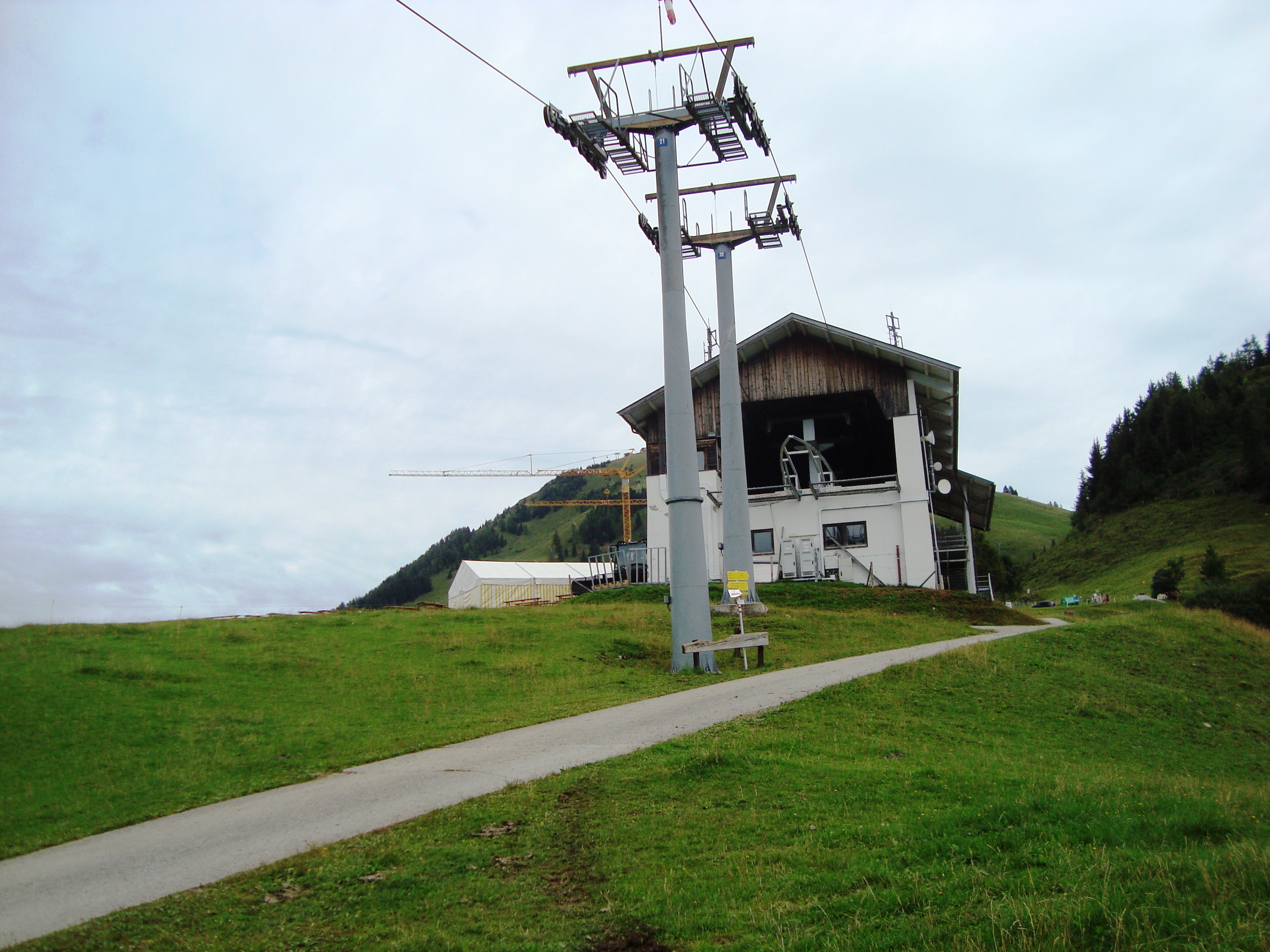 Zum Glück steht die Alte Bergstation Salvista noch.