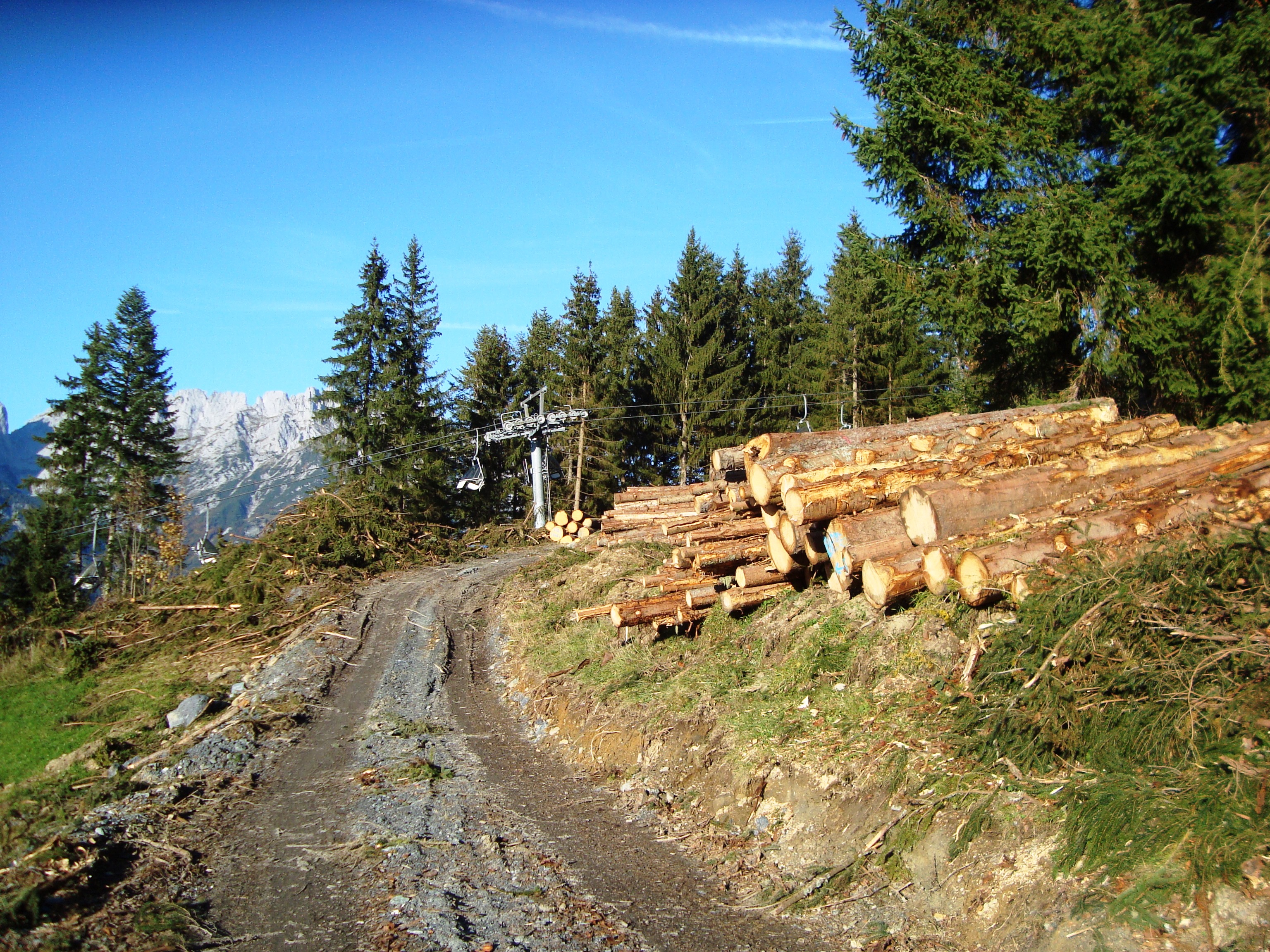 Weg in den Sonnenhang